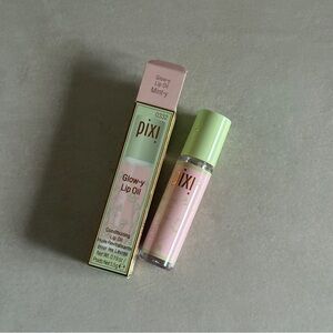 Pixi Glow-y Lip Oil Minty – Nourishing Clear Hydrating Lip Gloss Balm
